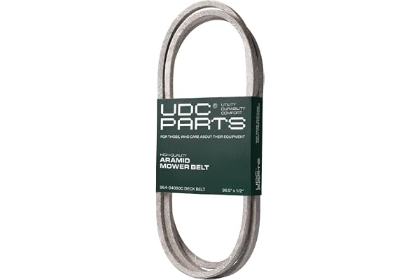 UDC Parts 954-04060C Troy Bilt Pony 42" Deck Belt Replаcement, 1/2" x 96.5" | Fits Bronco 954-04060B Cub Cadet LTX1042 LTX1040 MTD Craftsman T110 T1000 T1400 954-04060 754-04060B 754-05056, Aramid Cord