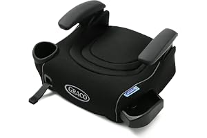 Graco® TurboBooster® LX Backless Booster with Affix Latch | Backless Booster Seat for Big Kids Transitioning to Vehicle Seat Belt (Rio)