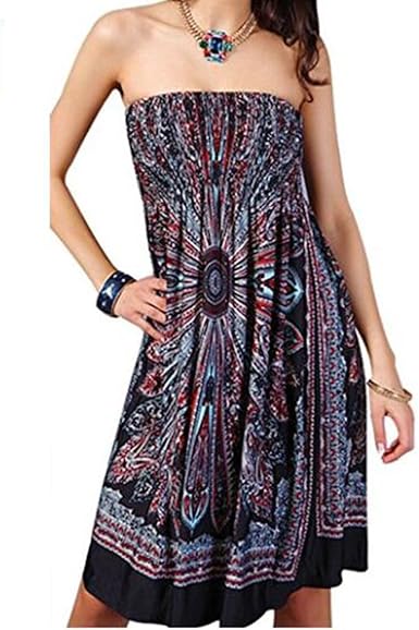 strapless bathing suit dress