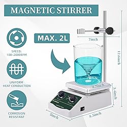 LABHOUSE 300℃/ 572℉ Magnetic Stirrer Hot Plate