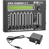 ygybeyond DMX512 Controller 14-Channel Mini Lighting Console, Portable DJ Light Controller with Grand Master &amp; Blackout Button for Party, Bar, KTV, Wedding &amp; Beginners