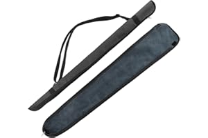 Kingshion 35" Umbrella Bag, Wet Umbrellas Bags with Shoulder Strap Waterproof Anti Dust Reversible Umbrella Cover Carry Case for Storage Travel Home Car - Dark Grey