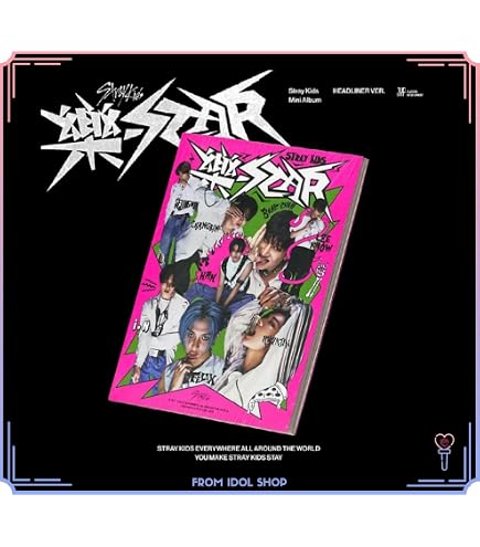 Amazon.com: Stray Kids 樂-STAR ROCK-STAR 8th Mini Album CD+
