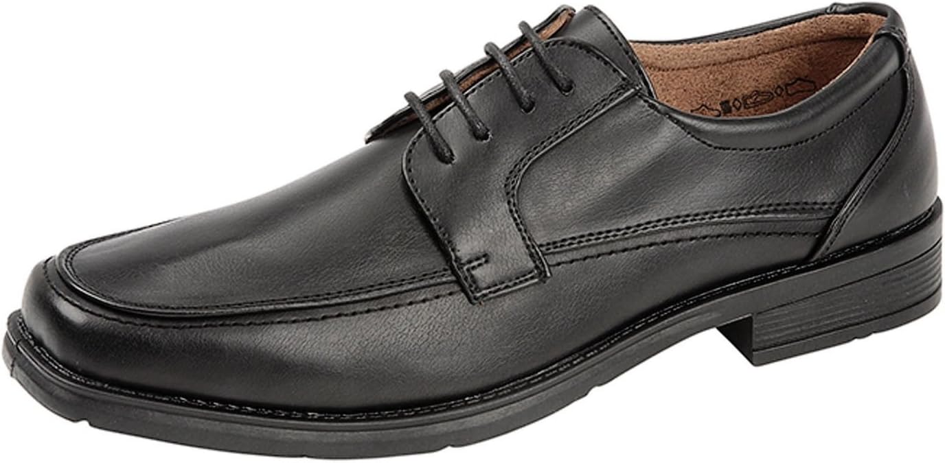 Saute Styles Mens Boys Lace up School Work Office Formal Party Wedding Pumps Boots Shoes Size 7-12