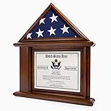 DECOMIL Flag Display Case with Certificate