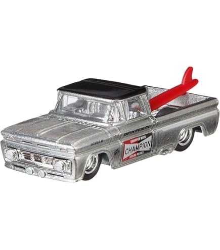 Amazon.com: Hot Wheels Custom '62 Chevy Pickup, [Blue] 7/10 : Toys