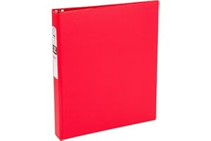 Economy Binders with Round Rings, Holds 8-1/2" x 11" Paper