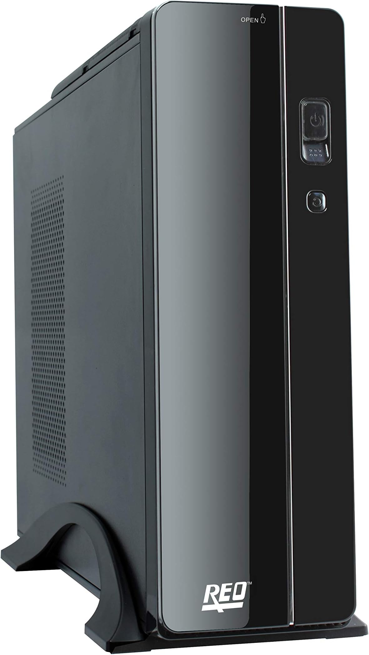 REO DOS Slim Desktop (Intel Core i5 7th Gen 7400 3.0Ghz/8 GB DDR4 RAM/120 GB SSD/1.0 TB Hard Disk/Integrated Wi-Fi , Black )