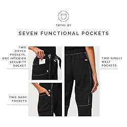 FIGS Winton High Waisted Cargo Jogger Scrub Pants