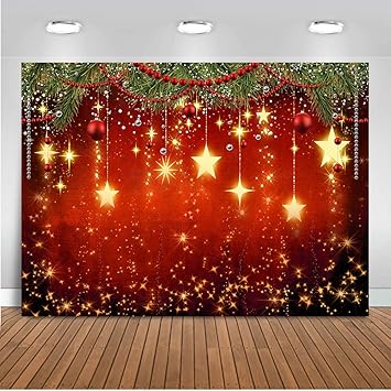 Amazon Com Mocsicka Burgundy Christmas Backdrop Merry Christmas Family Party New Year Picture Photo Backdrops 7x5ft Xmas Decorations Photography Background Camera Photo