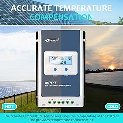 EPEVER 40A Solar Charge Controller MPPT Solar Panel