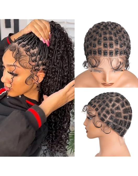 糸巻き(3:3)(Ebony) Janet Collection Nala Tress Pre-Looped Crochet Braid - PASSION