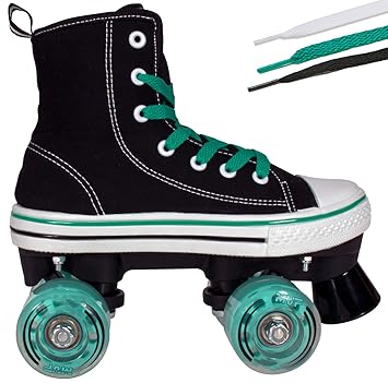 black converse roller skates