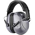 ProCase Noise Reduction Ear Muffs, Sound Proof Ear Protection, NRR 28dB Noise Cancelling Headphones for Adults Kids Autism, Hearing Protection for Shooting Gun Range Mowing -Grey