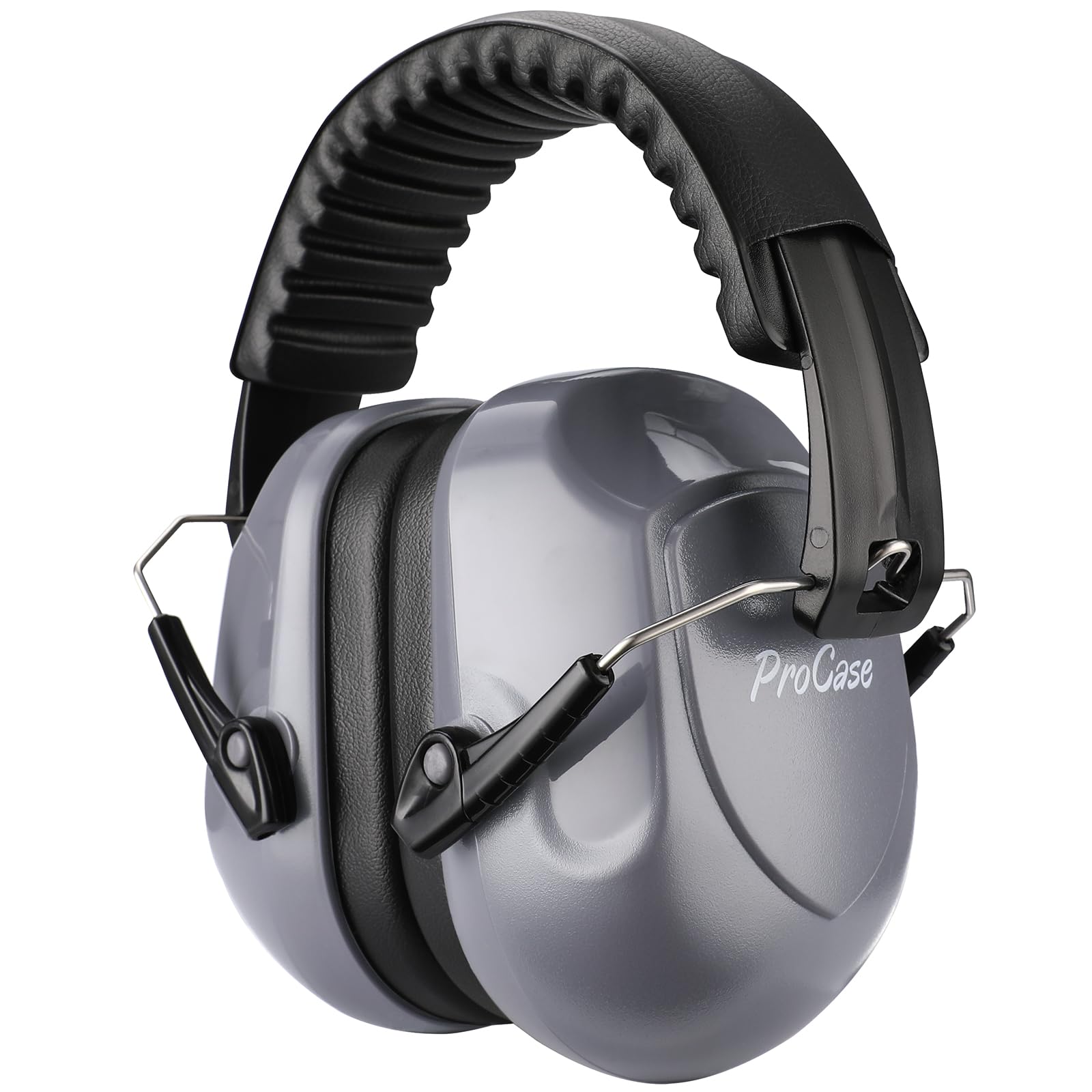 ProCase Ear Defenders Adults, NRR 28dB Noise Cancelling Headphones for Autism Kids Children, Hearing Protection Earmuffs, Sensory Headphones for Shooting Construction Mowing -Grey — image 1
