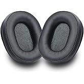 ATH-M50X Ear Pads - Replacement Earpads for Audio Technica ATH M50XBT M50RD M40X M30X M20X MSR7 SX1 Headphones(Black)