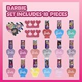 Townley Girl Barbie Nail Polish Set 15 Peel-Off with Toe Spacers Ages 3+ view 2