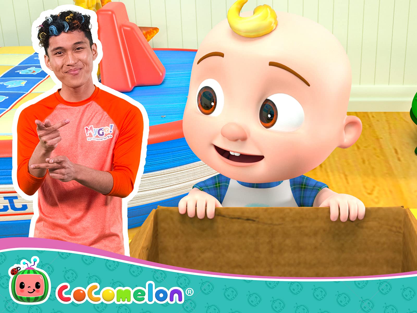Melon Sign Language Watch Cocomelon American Sign Language - Cartoons for Kids | Prime Video