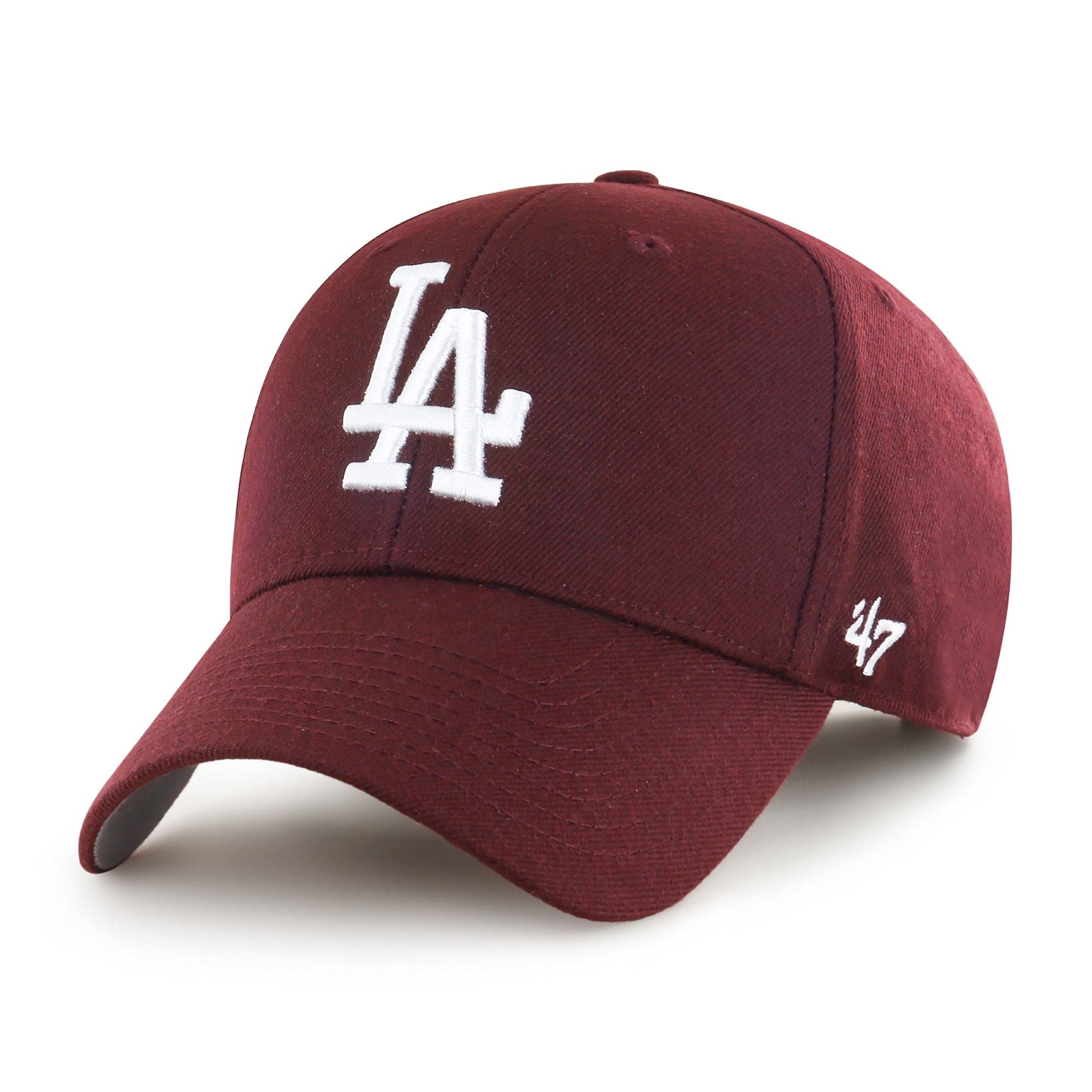 47 Los Angeles Dodgers Dark Maroon MLB Most Value P. Cap - One-Size