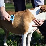 DDSHUN Deshedding Tool for Dogs Cats and Horses - Detachable Dematting Comb view 7