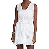 Playa Lucila Women's Eyelet Mini Dress