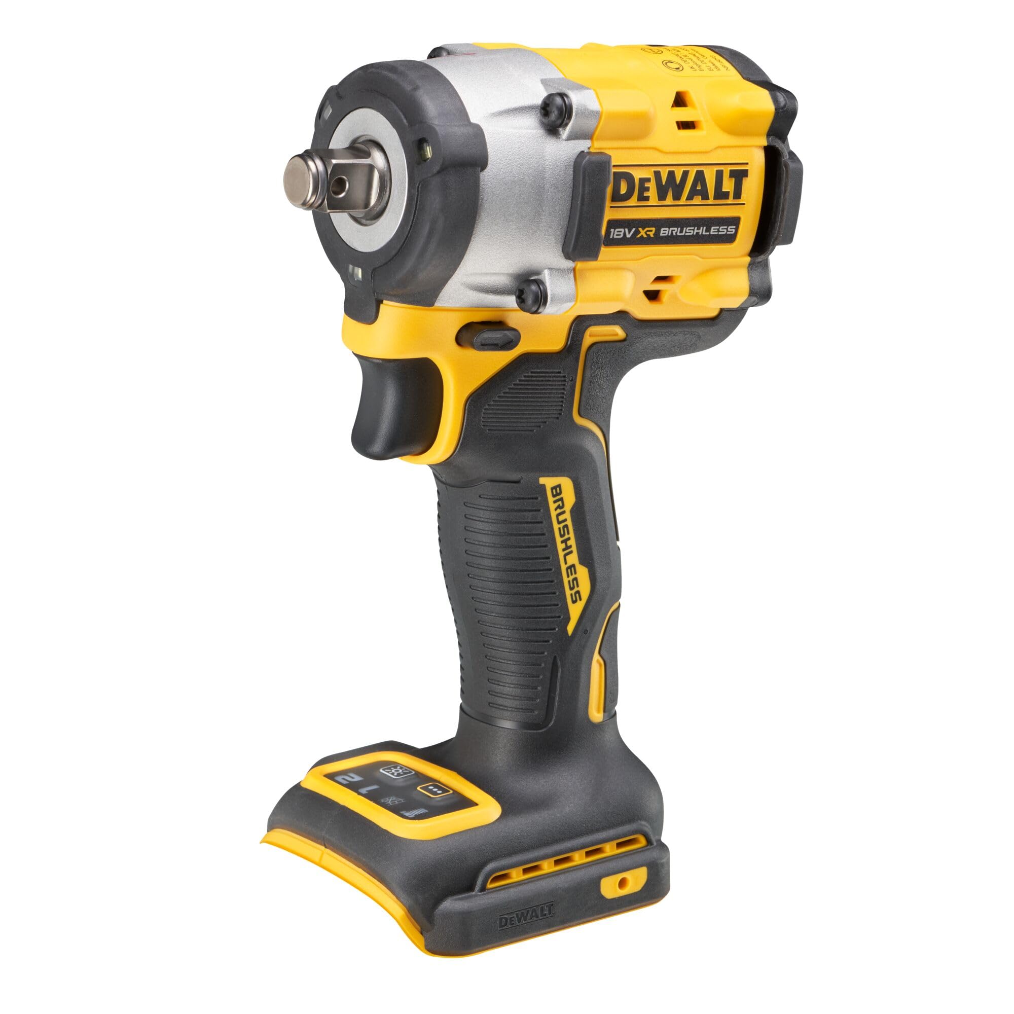 DEWALT 18V XR Brushless Cordless 1/2" Hog Ring Compact Impact Wrench, Bare, DCF921N-XJ