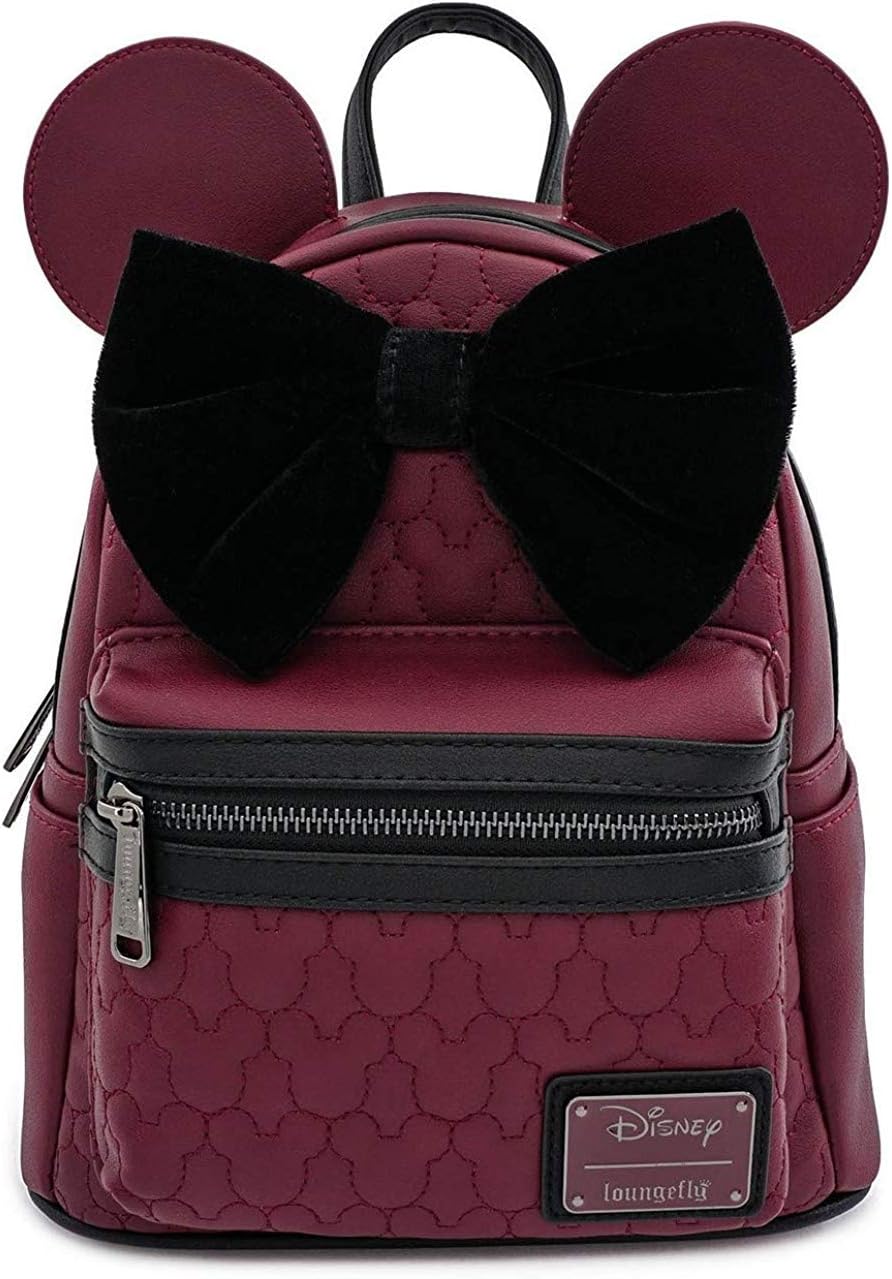 loungefly disney mickey mouse allover print mini backpack