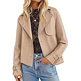 ZESICA Women's Faux Leather Jackets Oversized Fall Fashion Button Motorcycle Coats Outwear 2026 Winter Outfits Clothes