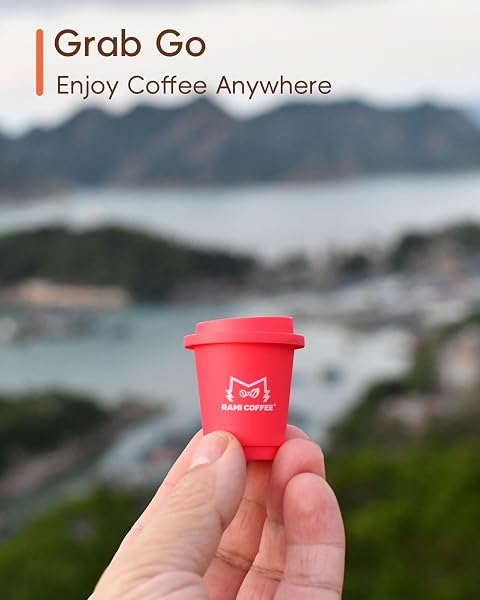 RAMI COFFEE COLD BREW FREEZE DRIED INSTANT COFFEE POWDER, MEDIUM ROAST 100% ARABICA, 6 PORTABLE SINGLE PACKETS FOR HOME TRAVEL BACKPACKING CAMPING