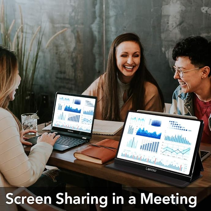 金盒特价 Lepow 15.6英寸全高清1080P 护眼 便携显示器 带扬声器 5.5折9.99史低 海淘转运到手￥901