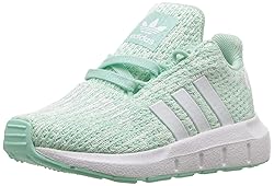 adidas Kids Swift Running Shoe, Clear