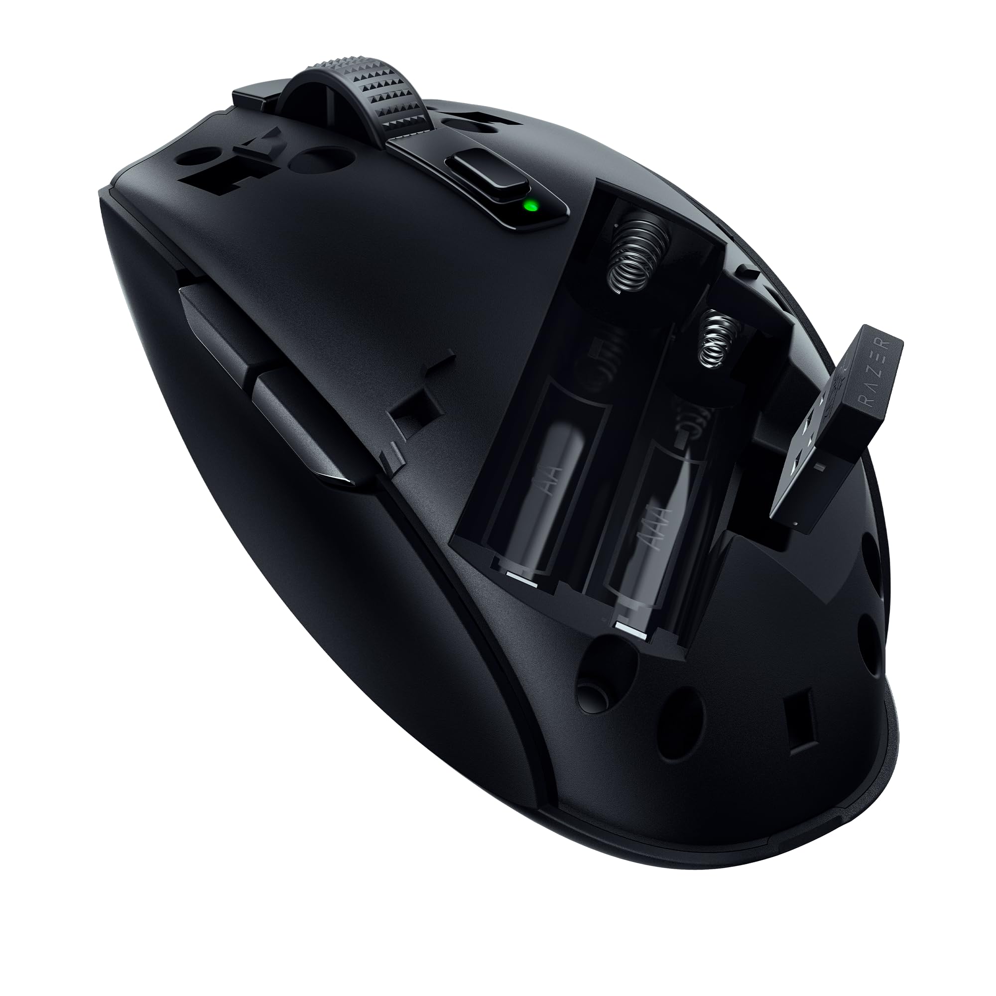 Razer Orochi V2 - Mobile kabellose Gaming-Maus mit bis zu 950 Stunden Batterie-Laufzeit (Ultra leichtes Design, 2 kabellose Modi, Mechanische Maus-Switches) Schwarz 8