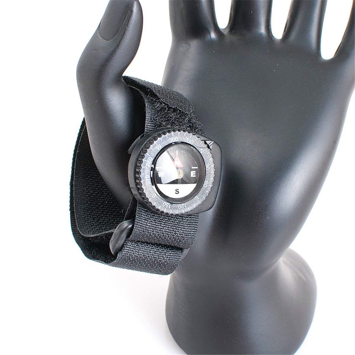 Highlander Watch Strap Compass - Black