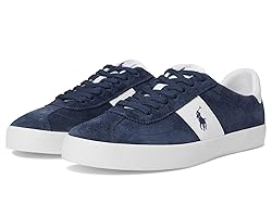 POLO RALPH LAUREN, Men, Court Vulc Leather-Suede