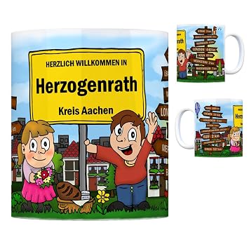 Trendaffe Herzlich Willkommen In Herzogenrath Kaffeebecher