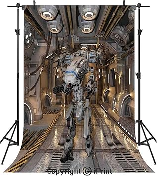 Amazon Com War Home Decor Photography Backdrops Battle Robot