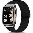 Lamshaw Compatible for MorePro H56 Smart Watch Band, Stretch Elastics Adjustable Strap Compatible for MorePro H56 Smart Watch