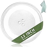 12 inch Microwave Glass Plate Replacement for Whirl-pool Microwave Glass Turntable Plate W10337247 WPW10337247 W11367904 W11335034 W11291538 W11443145 and other 1.5 &amp; 1.7 Cubic Foot by Fetechmate