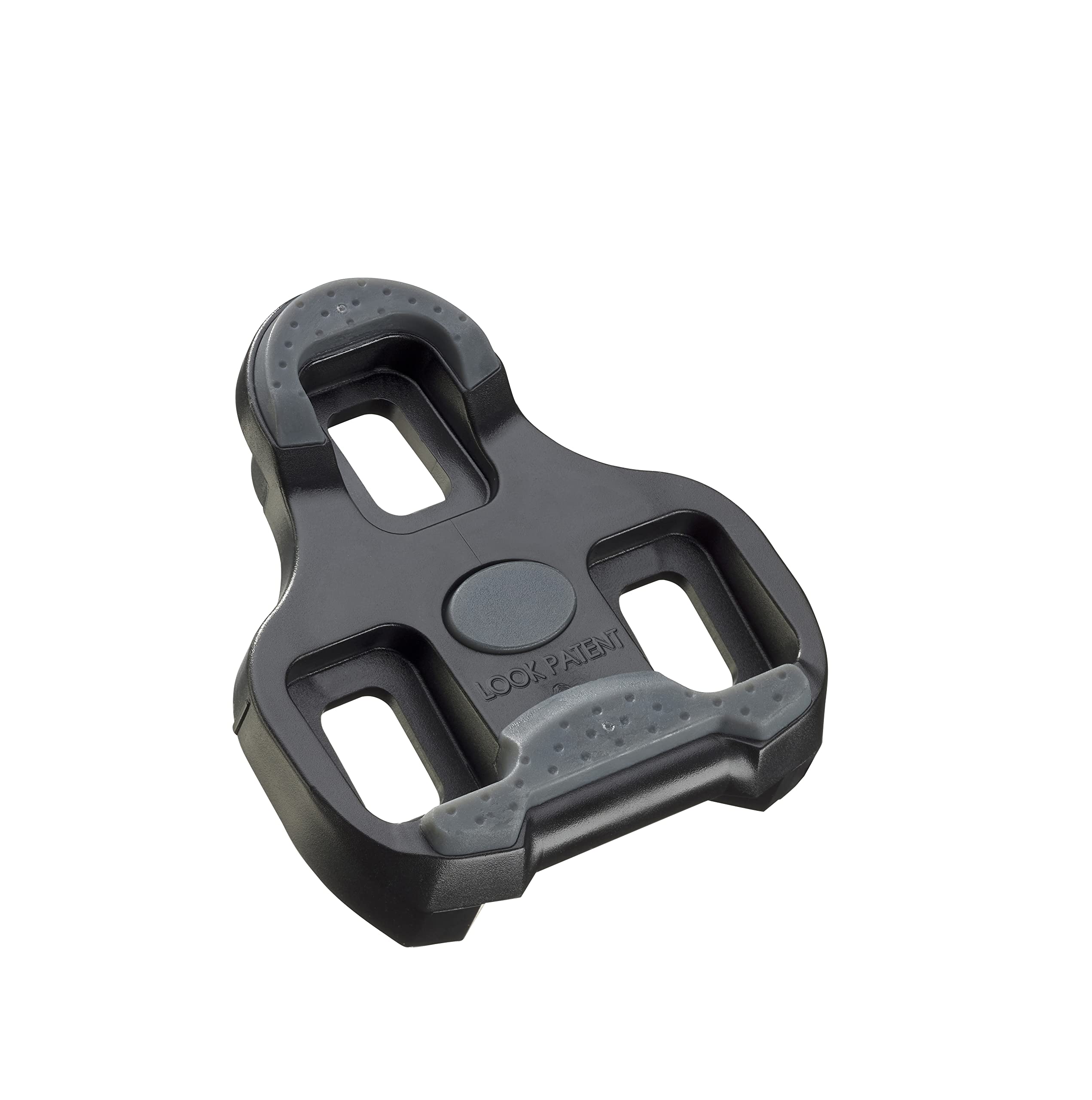 LOOK Cycle - KEO Grip Cycling Cleats with Memory Positioner Function - Compatible with all Pedals on the Market - Anti-Slip TPU Surface - 0° Angular Freedom - Colour Black