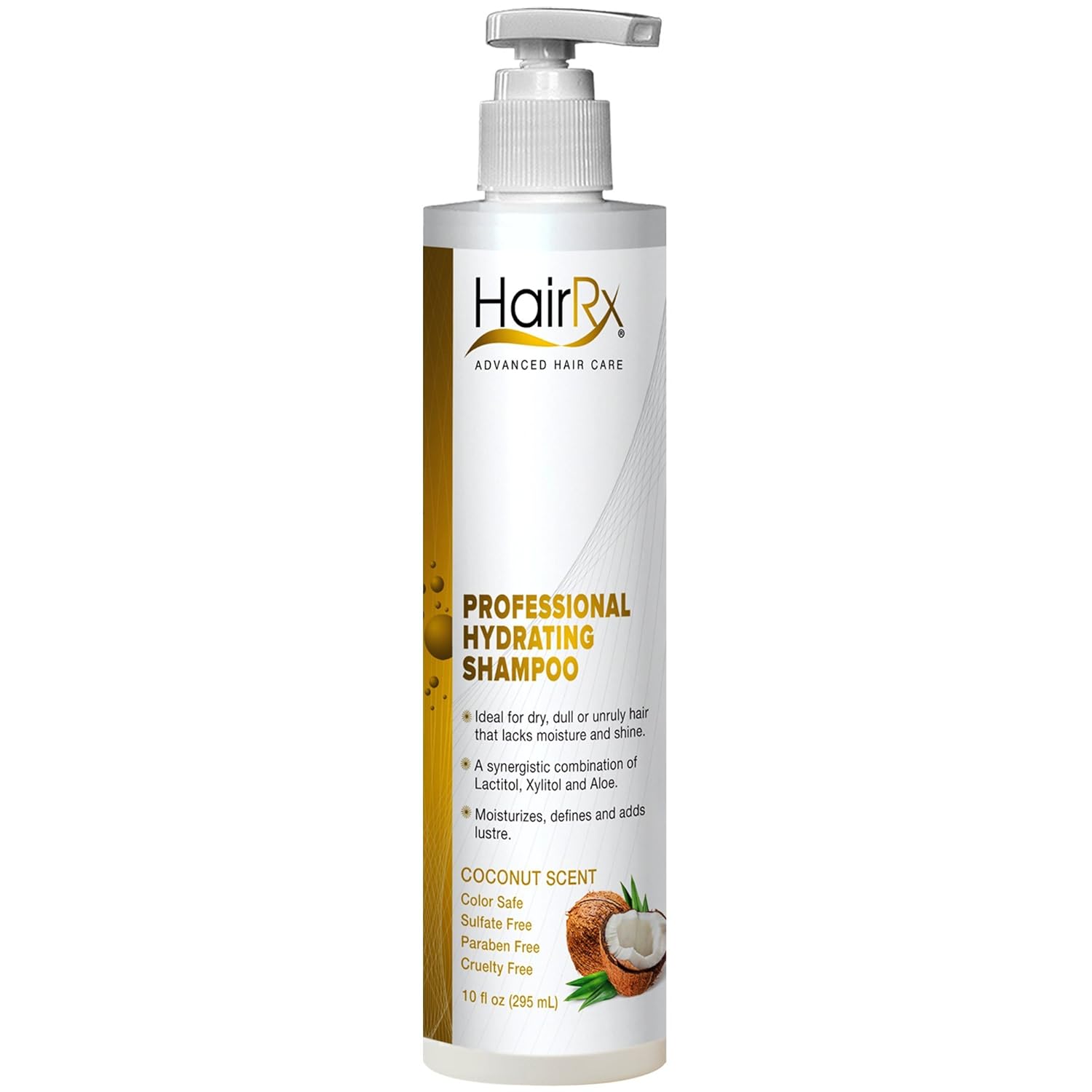 Amazon Com Hairrx Professional Hydrating Shampoo With Pump Light