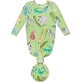 Posh Peanut Knotted Newborn Gown - Newborn Gowns For Girls 0-3 Months