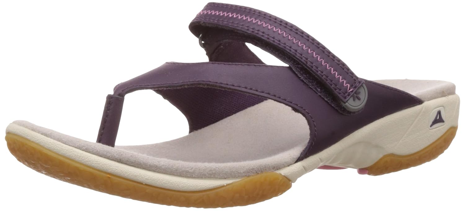 clarks flip flops mens purple
