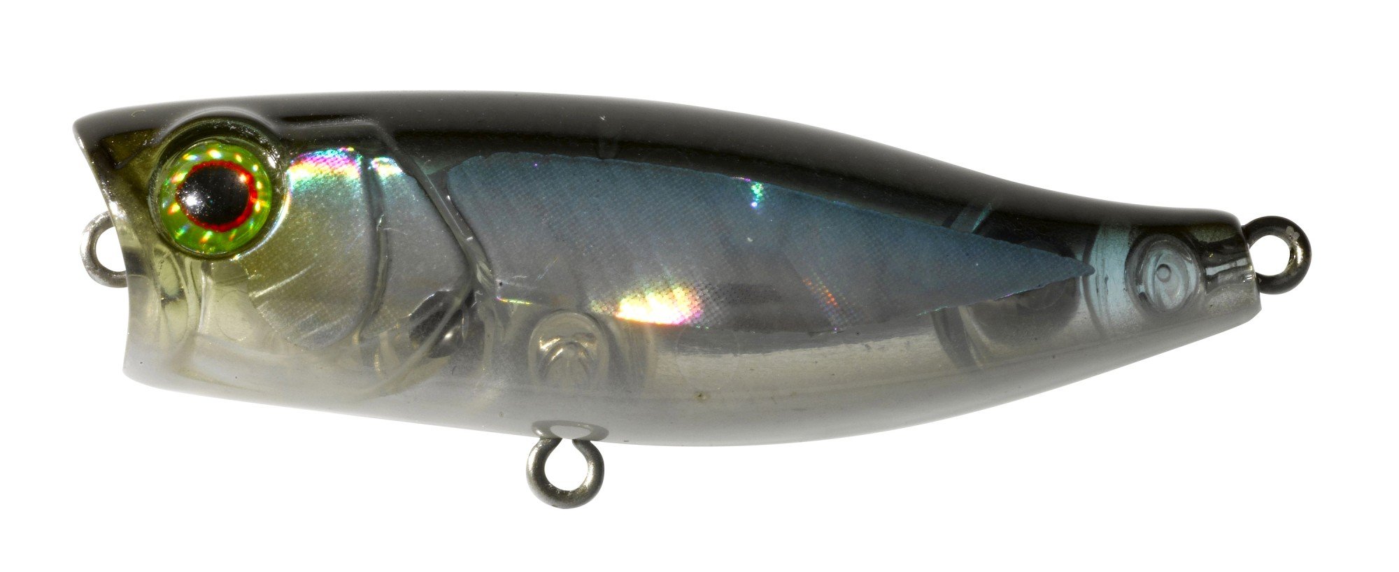 Illex TOPWATER LURE CHUBBY POPPER - 3.3, per unit, Bleak, 01, 4, Topwater