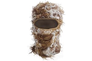 Ezovino Distressed Balaclava Ski Mask, Knitted Full Face Mask for Men/Women