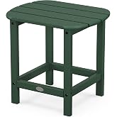 POLYWOOD SBT18GR South Beach 18" Outdoor Side Table, Green
