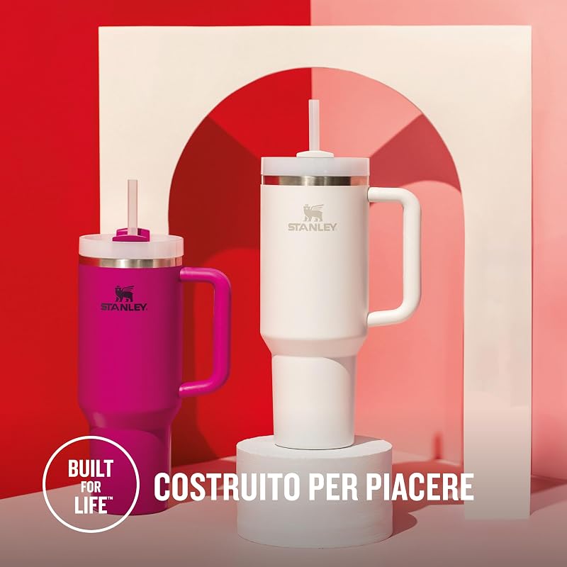 1913 Quencher H2.0 Flowstate Borraccia Con Cannuccia 1.18L - Frost
