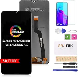 Amazon Com Screen Replacement For Samsung Galaxy A10 Sm A105f Sm A105g Include Tempered Glass Lcd Display Touch Digitizer Glass Panel Full Assembly Kits Cell Phones Accessories