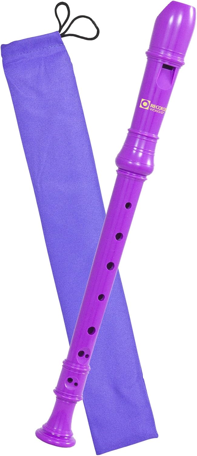 Recorder Workshop 301PU Descant Recorder, Purple, Soprano