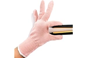Professional Heat Resistant Glove for Hair Styling Heat Blocking for Curling, Flat Iron and Curling Wand Suitable for Left an
