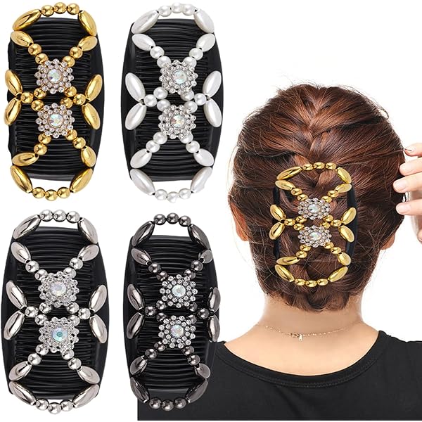 Amazon.com : LOVEF 5 Pcs Stretch Combs Magic Hair Clips